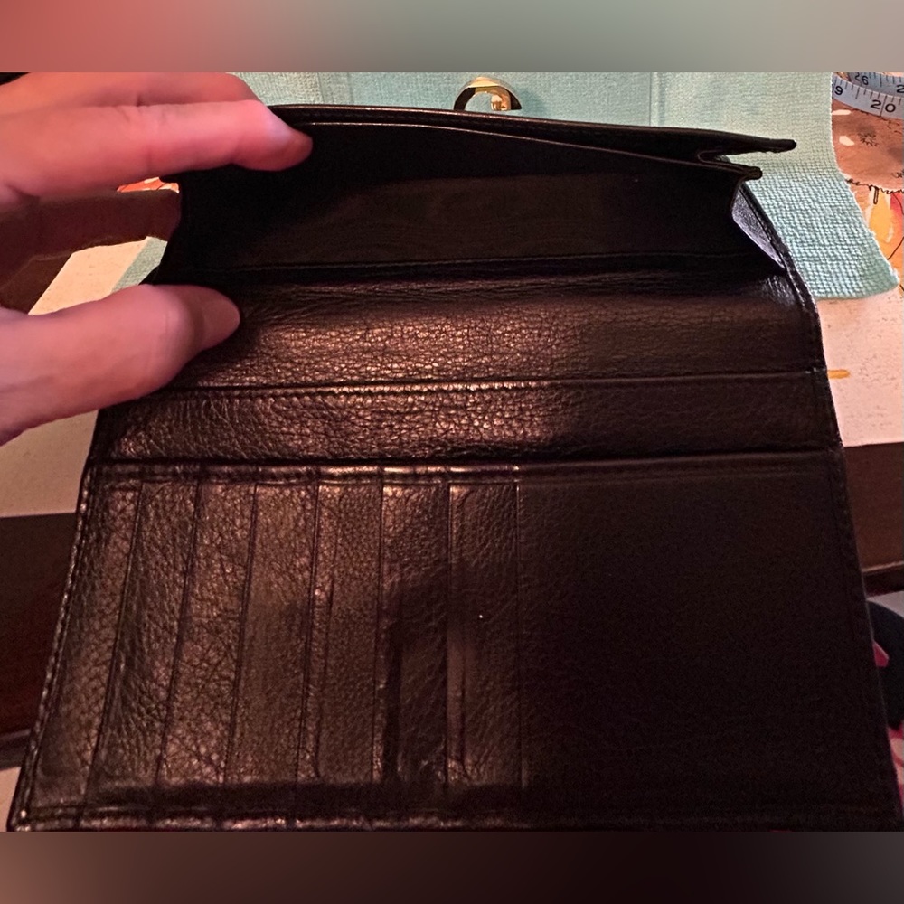 Gucci Black Leather Long Wallet - Picture 11 of 14